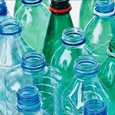 زجاجات البلاستيكية